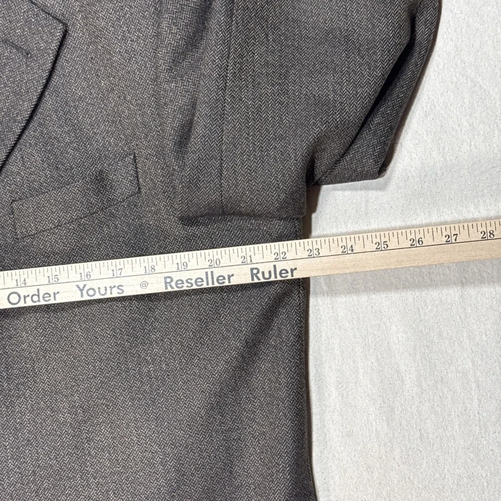 Croft Sport Coat Mens 42 Brown LambsWool Twill  Baracuta Soft Super Fine Lamb